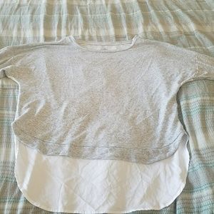 NY & Co Soho Street Hi-Lo Sweater Blouse